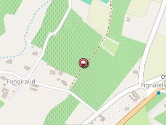 Carte de Bung 'eco à Aubignas