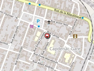 Carte de Bm Construction à Capdenac-gare