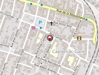 Carte de Fizes à Capdenac-gare