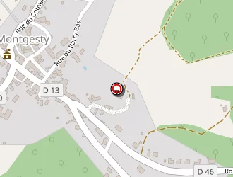 Carte de Cld Gestion à Montgesty