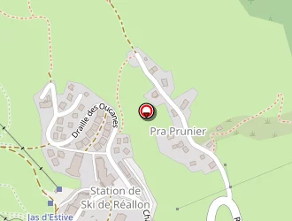 Carte de Les 4 Saisons à Réallon