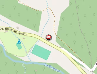 Carte de Tennis à Valgorge