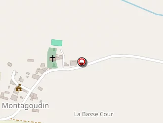 Carte de L'hermitage à Montagoudin