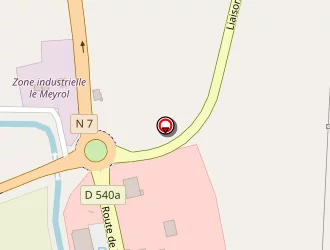 Carte de Jouve Patrick à Montélimar