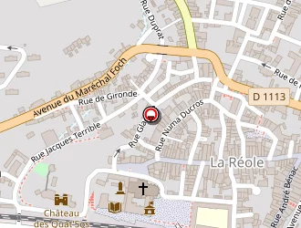 Carte de Laurence's Boutique à Réole (la)