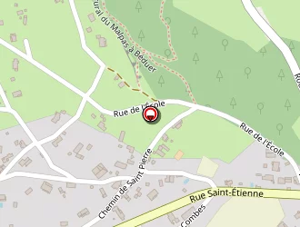 Carte de Centre De Loisirs à Béduer