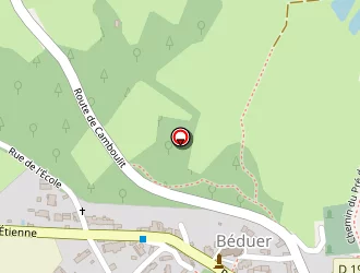 Carte de Commune De Béduer à Béduer