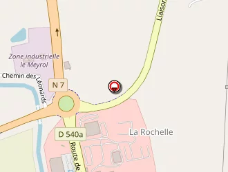 Carte de Jullien (ets) à Montélimar