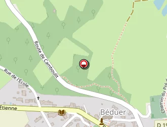 Carte de Andrieu-baronio à Béduer