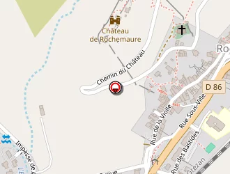 Carte de La Poste à Rochemaure