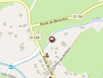 Carte de Bar Restaurant Du Centre à Bourdeaux