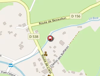 Carte de Frédéric Bergeron à Bourdeaux