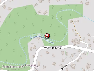 Carte de Mazade Aline à Saint-sernin