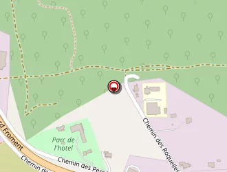 Carte de Hôtel Les Persèdes à Lavilledieu