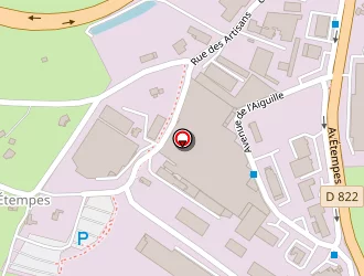 Carte de Espace Revêtements à Figeac