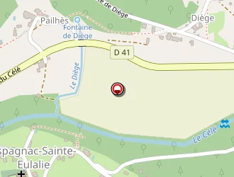 Carte de Mairie à Espagnac-sainte-eulalie