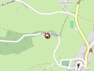 Carte de Querciel à Saint-cernin