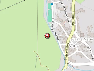 Carte de Le Chamois à Vars