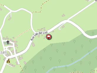 Carte de Hôtel Bellevue à Ussel