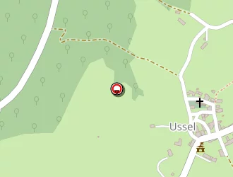 Carte de La Poste à Ussel