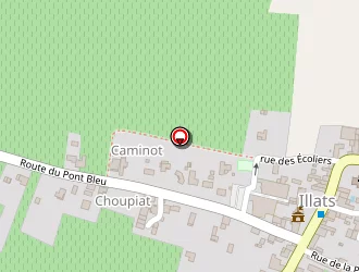 Carte de Provost Jean Charles à Illats