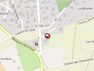 Carte de Heraudeau Claude à Sauzet