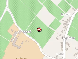 Carte de Château De Myrat à Barsac