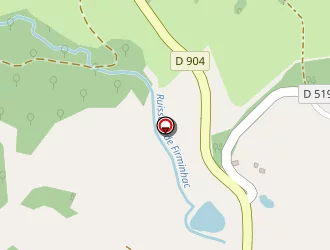 Carte de Bras à Golinhac