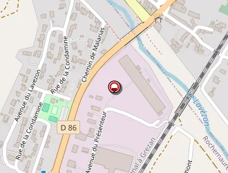 Carte de Ribiere Entreprise à Rochemaure