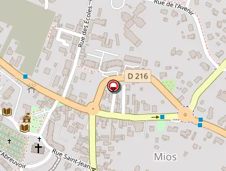 Carte de Ambulances Braucourt à Mios