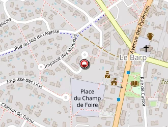 Carte de La Poste à Barp (le)