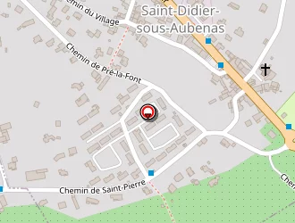 Carte de Amintex à Saint-didier-sous-aubenas