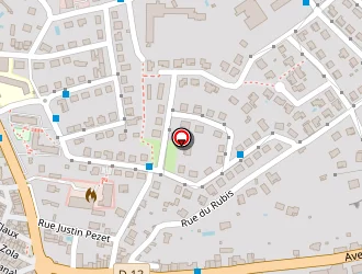 Carte de Hotel Au Pont Du Pin à Figeac