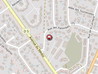 Carte de Espace Coiffure à Barp (le)