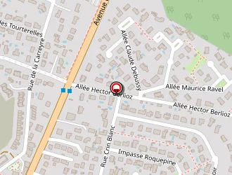 Carte de Le Résinier à Barp (le)