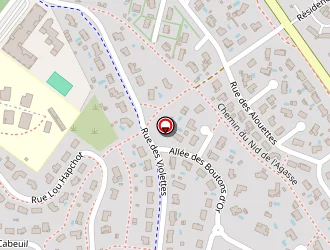 Carte de Bont'eau Piscine à Barp (le)