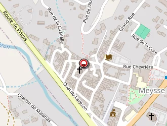 Carte de La Poste à Meysse