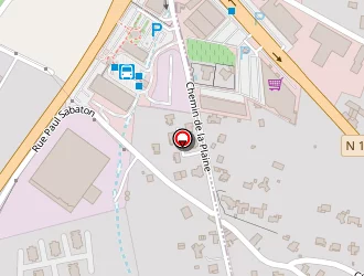 Carte de Gare Routière à Aubenas