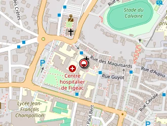 Carte de Etie Emilie à Figeac