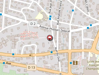 Carte de Maison Commune Emploi Formation à Figeac