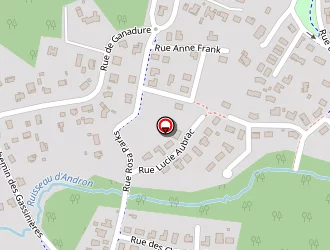 Carte de Fague Monica à Mios