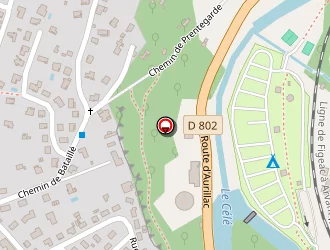 Carte de Bionet à Figeac