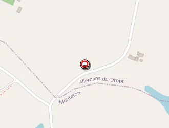 Carte de Chasteau Alexandre à Monteton