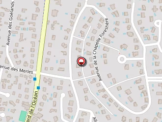 Carte de La Suite 257 à Pyla sur mer