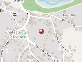 Carte de Faure Brac Denis à Châteauroux-les-alpes