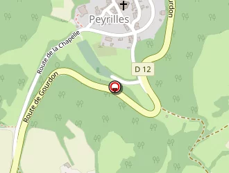 Carte de Vincent Pierre à Peyrilles