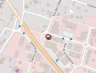 Carte de Hôtel Ibis à Aubenas