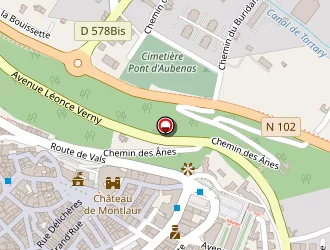 Carte de Bréal à Aubenas