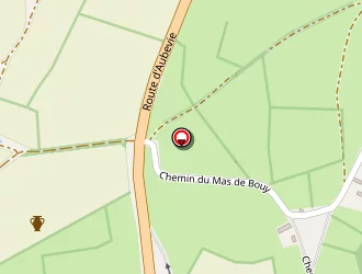 Carte de La Piste Nordique à Grèzes