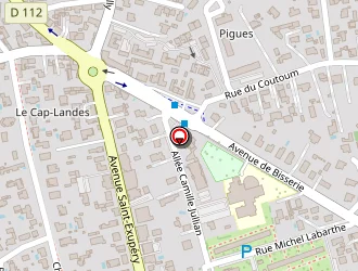 Carte de Couleur Villas à Teste-de-buch (la)